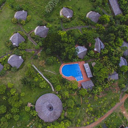 Hanchey Bamboo Resort Kampong Cham Bagian luar foto