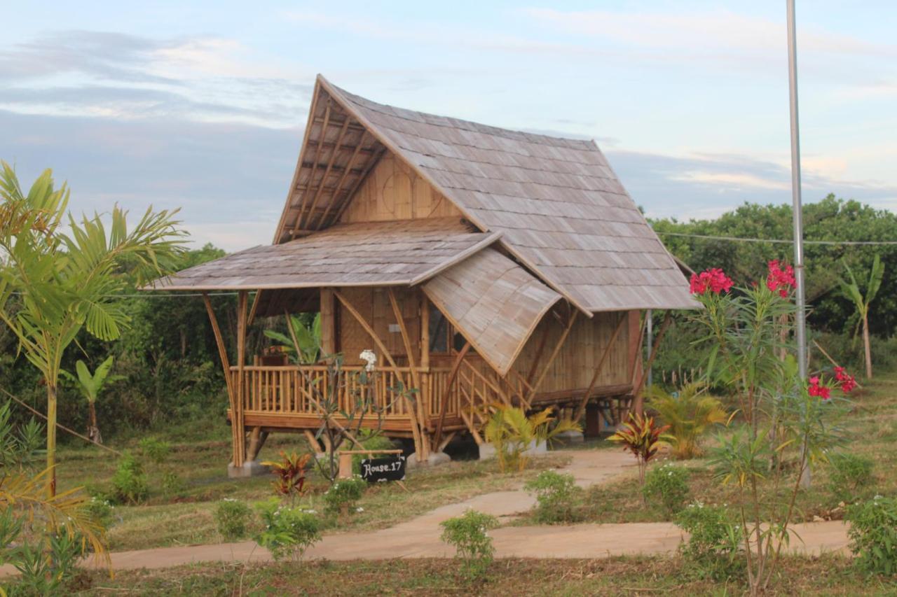 Hanchey Bamboo Resort Kampong Cham Bagian luar foto