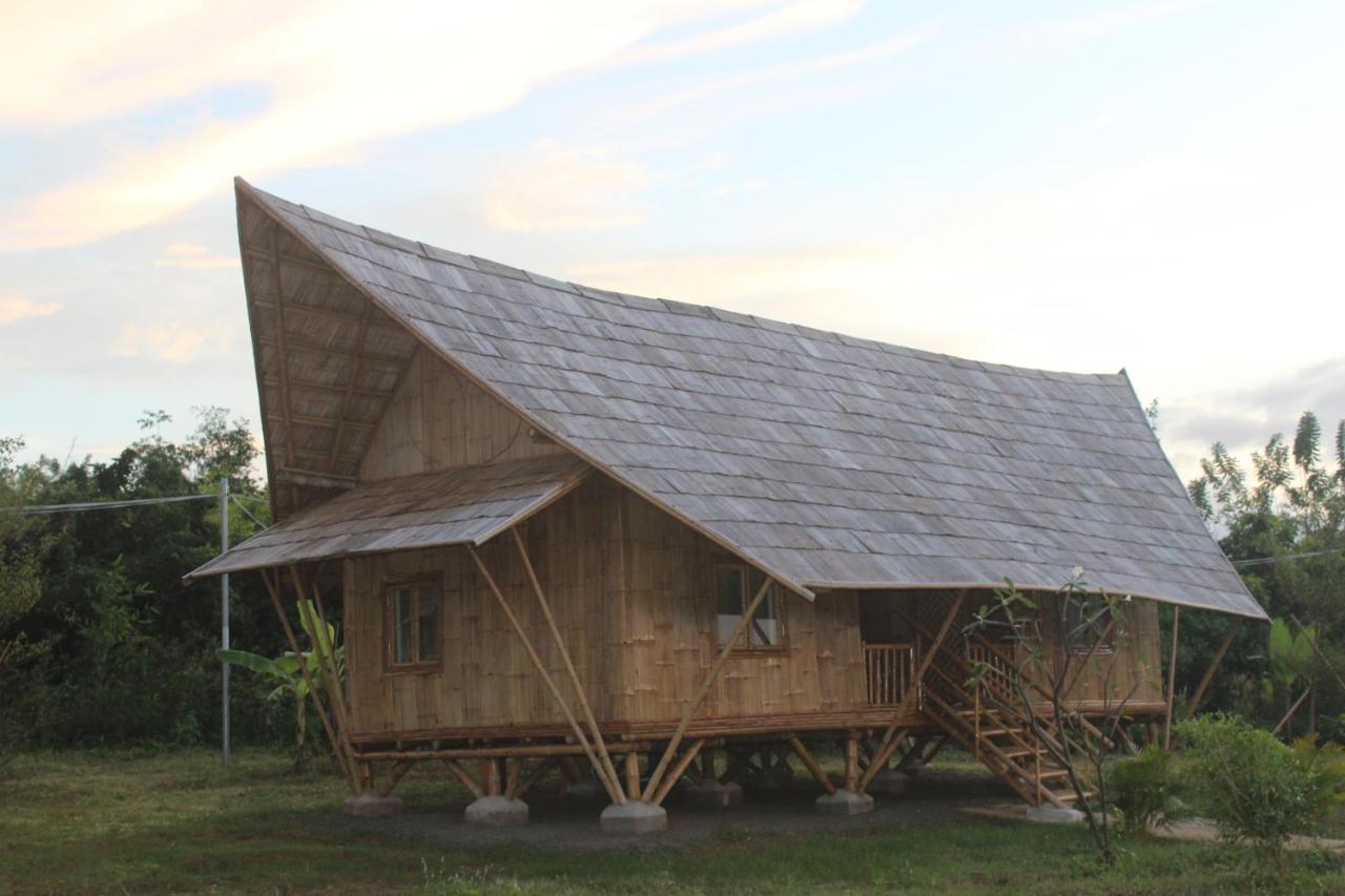 Hanchey Bamboo Resort Kampong Cham Bagian luar foto