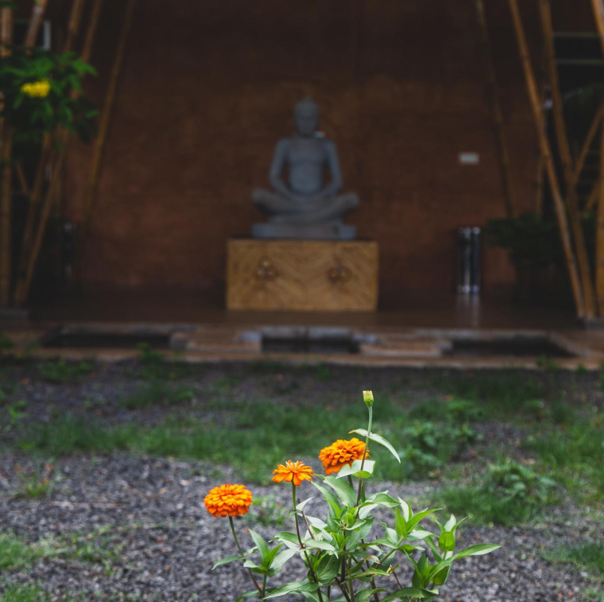 Hanchey Bamboo Resort Kampong Cham Bagian luar foto